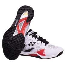 Yonex Badmintonschuhe Power Cushion Eclipsion Z3 Wide (Stabilität, breit) weiss/schwar/rot Herren